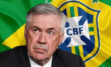 Brazil bổ nhiệm Ancelotti