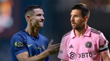 Ronaldo bat cuoi khi noi ve Messi hinh anh