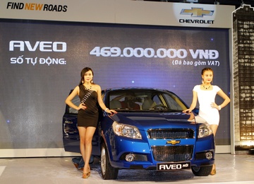 Chevrolet Aveo 2013 gia tu 435 trieu dong o VN hinh anh