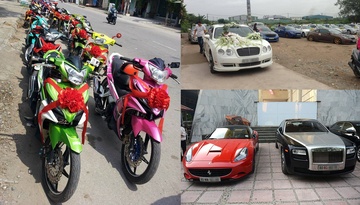 3 dam cuoi voi dan xe khung gay sot tuan qua hinh anh