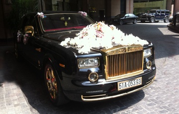 Rolls-Royce Phantom ma vang, gan rong noi ruoc dau o Ha Noi hinh anh