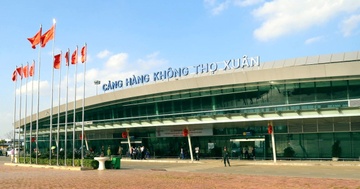 San bay Tho Xuan cam flycam, drone hinh anh