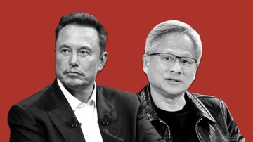 Điều trái ngược giữa Elon Musk và Jensen Huang