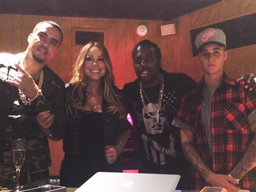 Mariah Carey hop tac cung Justin Bieber trong ca khuc moi hinh anh