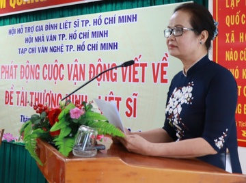 Phat dong cuoc thi viet ve thuong binh, liet si hinh anh