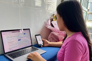 Lam theo yeu cau tu tai khoan Viber con gai, nguoi me mat hon 1,3 ty hinh anh