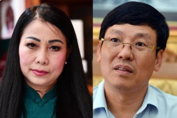 Ba Hoang Thi Thuy Lan khai gian, ong Le Duy Thanh khac phuc vuot muc hinh anh