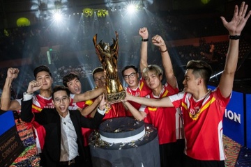 Giai Lien Quan Mobile hang dau the gioi dien ra vao thang 6 hinh anh