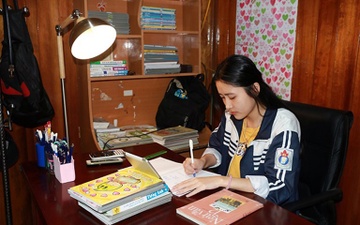 Vinh Phuc cam thu tien thi hoc ky truc tuyen hinh anh
