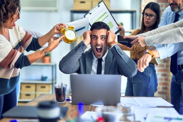 Nhung nganh nghe co luong nhan vien stress dong nhat hinh anh