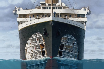 Ben trong tau Titanic co gi? hinh anh