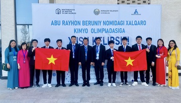 Viet Nam dan dau ky thi Olympic Hoa hoc Quoc te Abu Reikhan Beruniy hinh anh