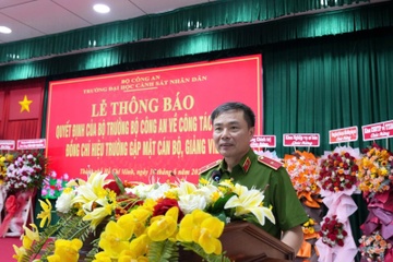 Dai hoc Canh sat Nhan dan co hieu truong moi hinh anh