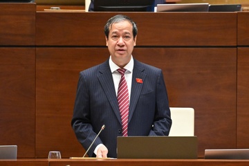 Bo truong GD&DT: 'Nguoi lon khong danh nhau thi tre moi het bao luc' hinh anh
