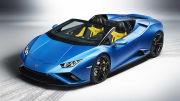 Sieu xe mui tran Lamborghini Huracan Evo RWD Spyder ra mat hinh anh