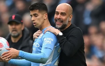 Phan ung cua Cancelo khi Man City vo dich Champions League hinh anh