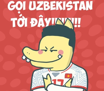 Dan mang Viet: 'Moi U23 Uzbekistan toi day' hinh anh