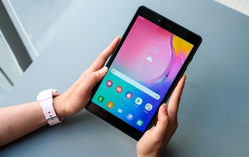 Chi tiet Galaxy Tab A 8.0 - 'dien thoai bang' gia 3,7 trieu dong hinh anh