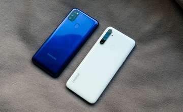 Galaxy M21 doi dau voi Realme 6i - 2 dai dien dang chu y gia 5 trieu hinh anh