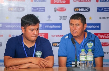 Thua Palestine, HLV Uzbekistan thua nhan yeu hon Olympic Viet Nam hinh anh