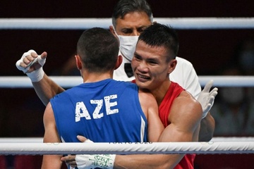 Van Duong vao nhom 16 vo si duoi 57 kg hang dau Olympic hinh anh