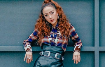 Nhung set do hieu cua Minh Hang tren ghe nong The Face 2018 hinh anh