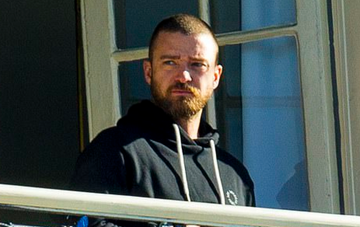 Justin Timberlake xuat hien met moi sau nghi an ngoai tinh hinh anh