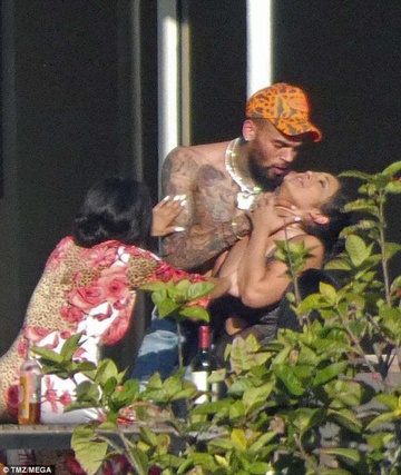 Chris Brown danh Rihanna anh 4