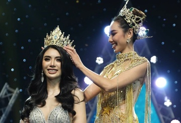 Thuy Tien trao vuong mien cho Miss Grand Chiang Mai hinh anh