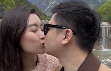 Chong Do My Linh khoe hinh anh tinh tu hinh anh