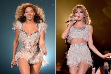 Thu tay Beyonce gui Taylor Swift hinh anh