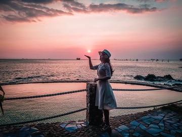 Trai nghiem san hoang hon tren bien Vung Tau hinh anh