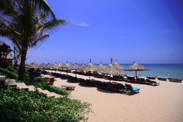 Bien An Bang - Hoi An xanh ngat nhin tu camera bay hinh anh