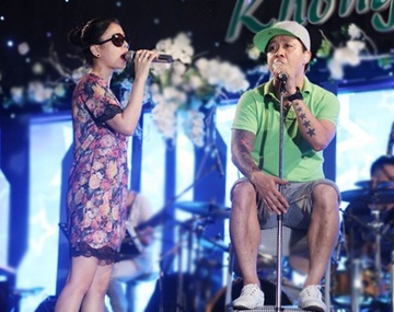 Le Quyen dau mat hat say sua ben 'nguoi tinh' Tuan Hung hinh anh