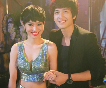 Huynh Anh va Pho Dac Biet dong MV moi cua Tra My Idol hinh anh