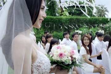 MV cuoi cua Thuy Tien can moc gan 1 trieu luot xem/ngay hinh anh