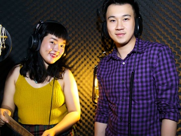 Duong Trieu Vu ep Au Bao Ngan thuc trang dem hinh anh