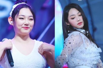 Nhan sac nu than tuong Kpop sau khi giam 13 kg hinh anh