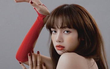Lisa (Black Pink) phong cach tren tap chi hinh anh