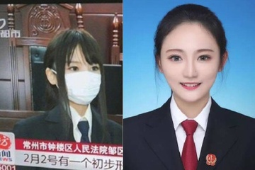 Bong dung noi tieng nho nhan sac, nu thu ky toa an khoa trang ca nhan hinh anh