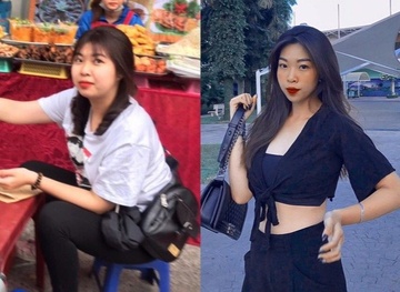 Nu sinh tung ngat xiu vi nhin an, giam can sai cach hinh anh