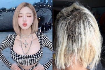 Hinh anh gay soc cua 'DJ goi cam nhat xu Han' hinh anh