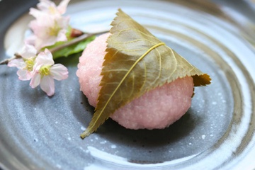 Mua xuan den Nhat Ban an banh dai phuc dau, mochi hoa anh dao hinh anh