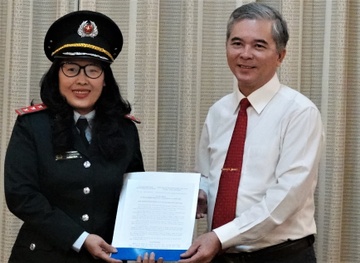 Ba Nguyen Thi Thanh Thuy lam Pho chanh Thanh tra TP.HCM hinh anh