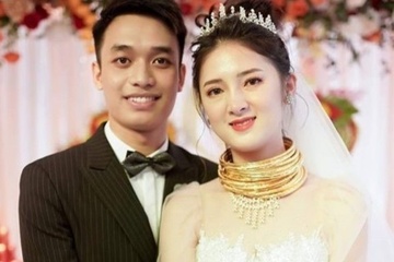 Nhung co dau duoc tang hang tram cay vang trong dam cuoi hinh anh