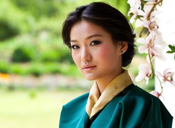 Bi quyet lam dep cua phu nu Bhutan hinh anh