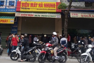 Cong an moi doanh nhan bi an trong thu tuyet menh len tru so hinh anh