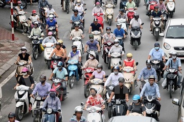 Xe may phai kiem dinh khi thai voi phi 100.000- 150.000 dong hinh anh