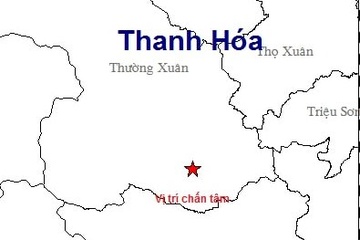 Dong dat 3 do richter lan dau xay ra o bien gioi Thanh Hoa hinh anh