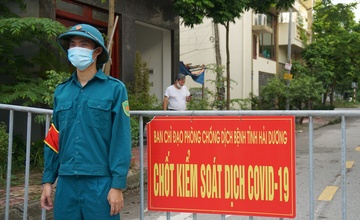 Hai Duong phong toa noi o cua benh nhan 15 tuoi mac Covid-19 hinh anh